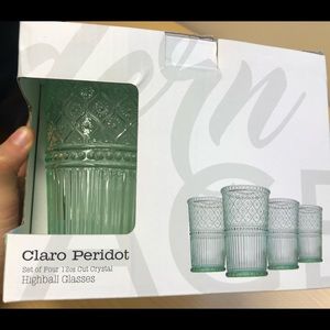 Godinger Modern Vintage crystal glasses